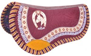 DUCK TAILED WATER RESISTANT CANVAS SADDLE PAD Carona Repelente Cola de Pato