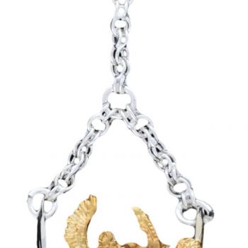 NICKLE PLATED KEYCHAIN LLavero Plateado