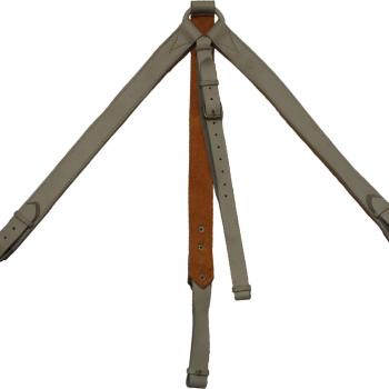 FINE BREAST PLAIN LEATHER COLLAR Pecho Pretal Cuero Liso