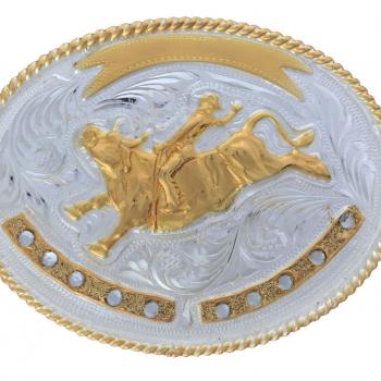 GERMAN SILVER BUCKLE Hebilla Alpaca