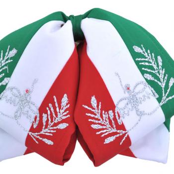 THREE COLOR CHARRO BOWTIES WITH METALLIC STITCHINGS Mono Triclor Hilo Metalico