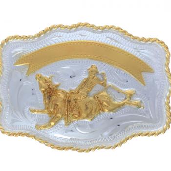 GERMAN SILVER BUCKLE Hebilla Alpaca