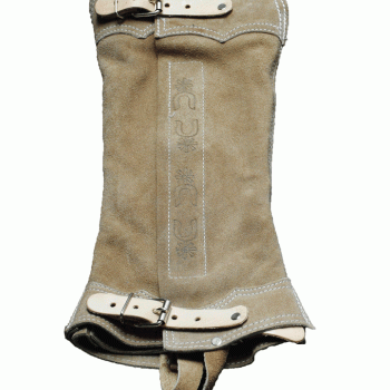 SHORT SUEDE HALF CHAPS Polaina de Gamusa Corta