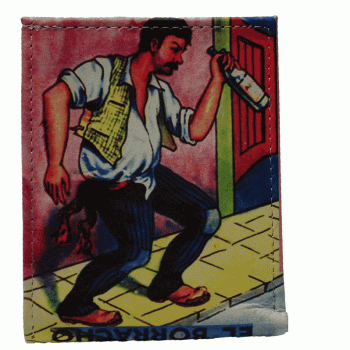 FINE PHOGRAPH LEATHER WALLET Cartera Fina de Cuero Con Fotografia