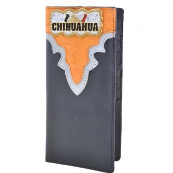 COWBOY LEATHER CHECKBOOK Chequera Vaquera de Cuero