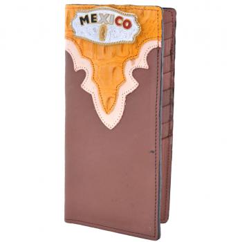 COWBOY LEATHER CHECKBOOK Chequera Vaquera de Cuero