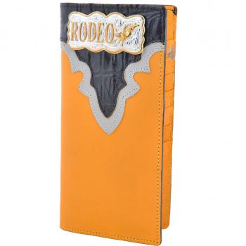 COWBOY LEATHER CHECKBOOK Chequera Vaquera de Cuero