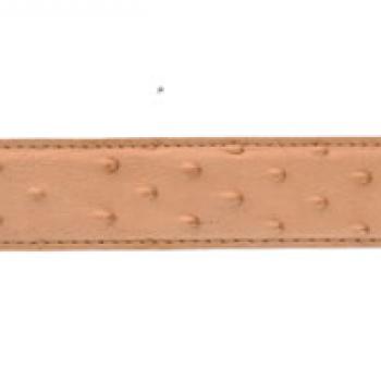 IIMITATION OSTRISH LEATHER BELT Cinto de Cuero Imitacion Avestruz