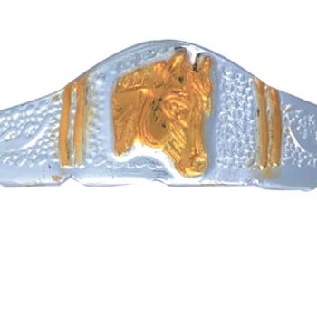 NICKLEL PLATED BOOT BACK Talonera Alpaca