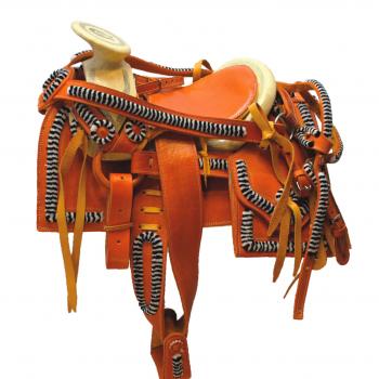 CLASSIC MEXICAN PONY SADDLE Montura Clasica Para Pony