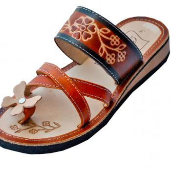 LEATHER SANDALS Huarache De Piel Para Dama