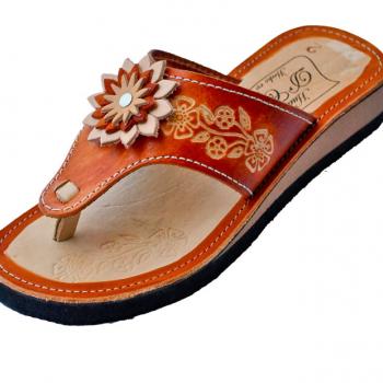 LEATHER SANDALS Huarache De Piel Para Dama