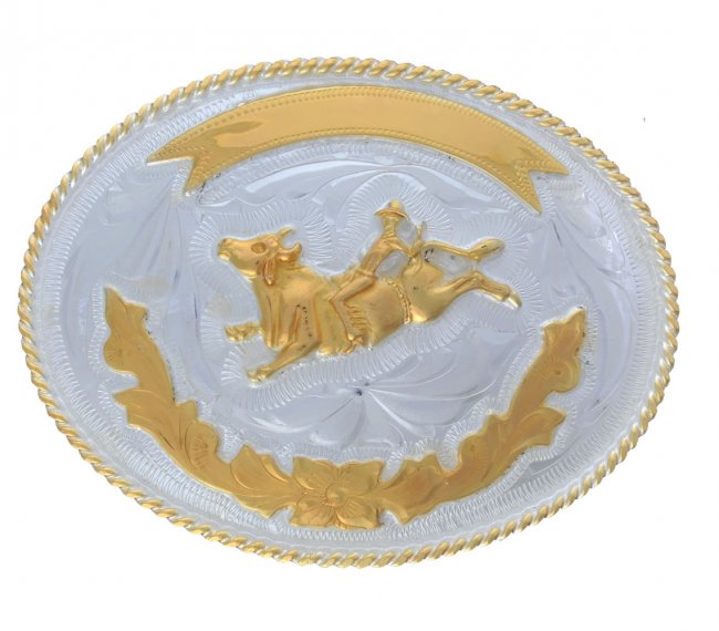 GERMAN SILVER BUCKLE Hebilla Alpaca