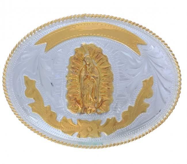 GERMAN SILVER BUCKLE Hebilla Alpaca