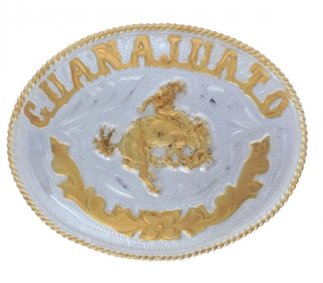 GERMAN SILVER BUCKLE Hebilla Alpaca