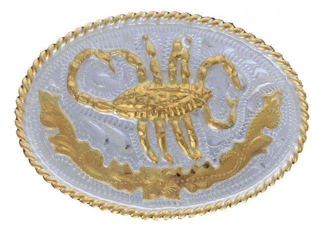 GERMAN SILVER OVAL FOR BOYS BUCKLE Hebilla Oval de Alpaca para Jovenes