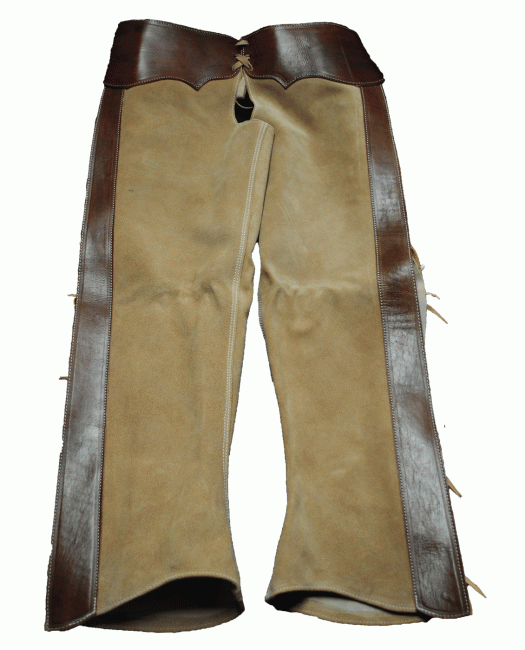 STANDAR SUEDE FULL CHAP Chaparrera Regular de Cuero Gamuza