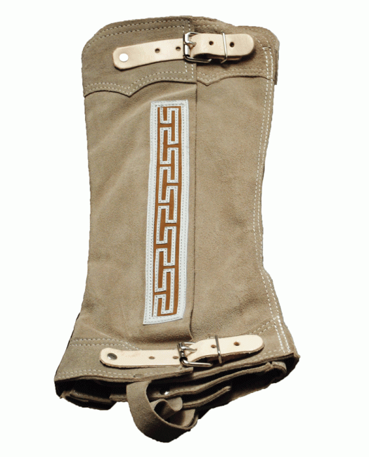SHORT SUEDE HALF CHAPS Polaina de Gamusa Corta