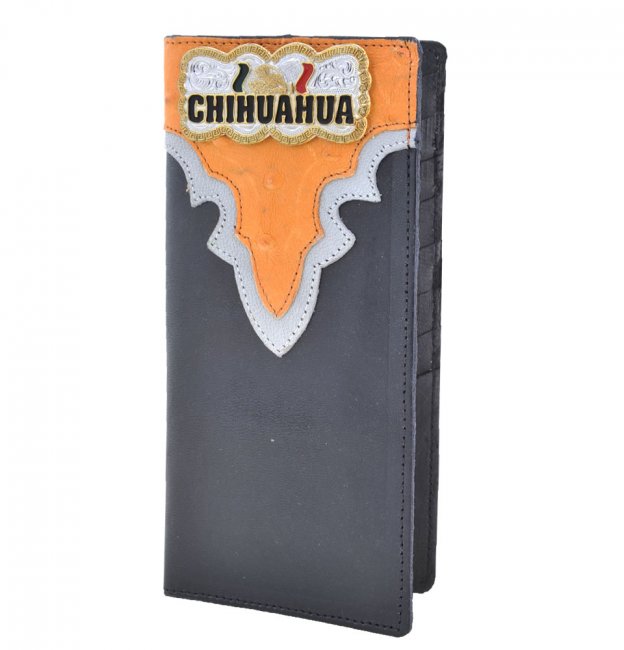 COWBOY LEATHER CHECKBOOK Chequera Vaquera de Cuero