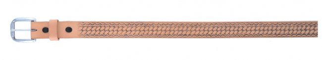 NARROW OILTAN LEATHER BELT Cinto Aceitado Angosto de Cuero