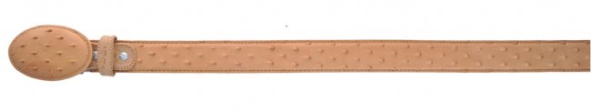 IIMITATION OSTRISH LEATHER BELT Cinto de Cuero Imitacion Avestruz