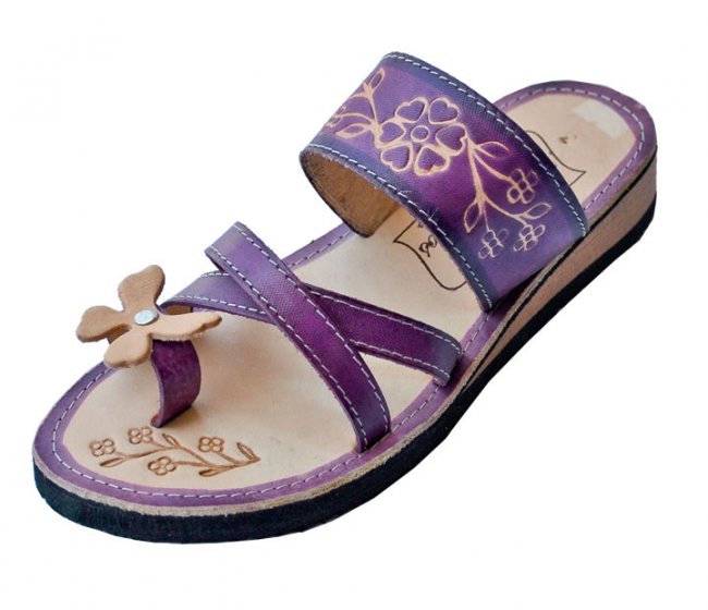 LEATHER SANDALS Huarache De Piel Para Dama