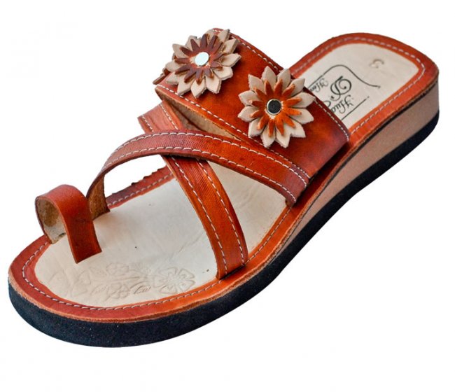 LEATHER SANDALS Huarache De Piel Para Dama